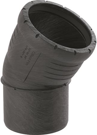 Silent-Pro Bøjning: 30° D75Mm ⎮ 0200100522 ⎮ 183633075 ⎮ 0200100522 ⎮ 393.321.14.1