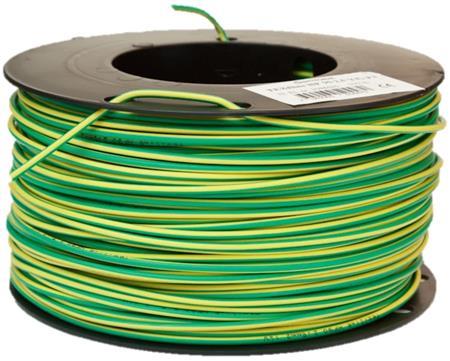 Ledning Texiline Hf90 Tw 0,75Mm²Grøn-Gul ⎮ 5401004111 ⎮ 5401004111 ⎮ 5401004111 ⎮ 06150-05-B200