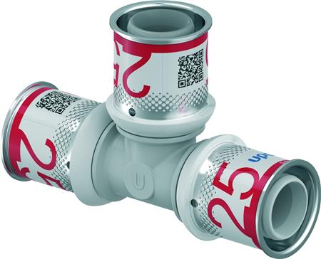 Uponor S-Press Plus Tee Ppsu 25-25-25 ⎮ 0201040636 ⎮ 087440125 ⎮ 0201040636 ⎮ 1039946