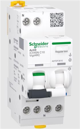 Gnistdetektor Mcb+Rcd+Afd 1Pn C10A 30Ma ⎮ 3322051129 ⎮ 3322051129 ⎮ 3322051129 ⎮ A9TDF3610