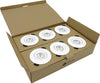 Velia Eco - 6 Stk., Mat Hvid,  Cct Skift