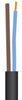 Ledning 2X1,5 H05Vv-F Sort R100
