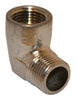Vinkel 90G 1/2'' M/N Krom