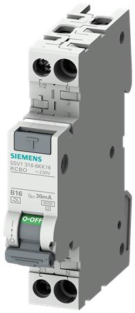 Rcbo Kompakt 6Ka Type Ac 30Ma C6 ⎮ 5401044266 ⎮ 5401044266 ⎮ 5401044266 ⎮ 5SV13161KK06