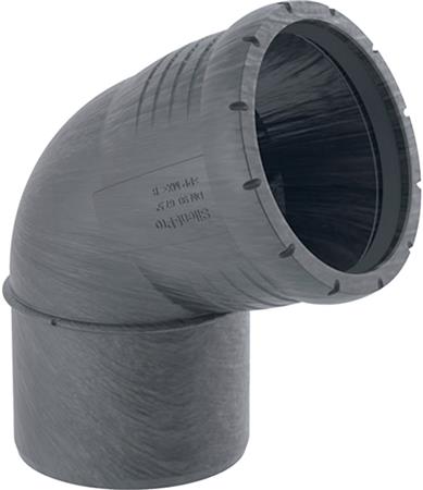 Silent Pro Bøjning 50 Mm 67,5 Grader ⎮ 0200208044 ⎮ 183631050 ⎮ 0200208044 ⎮ 393.223.14.1