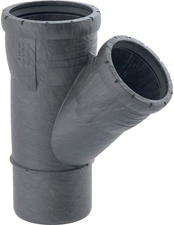 Silent Pro Grenrør 45° 110/90 Mm ⎮ 0200207983 ⎮ 183642109 ⎮ 0200207983 ⎮ 393.534.14.1
