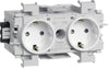 Stikkontakt Ecoline 2Xschuko Front