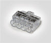 Samlemuffe 4 Ledere Trans. 100Stk.