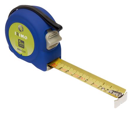 Målebånd 3Mx12Mm Med Bælteclips ⎮ 0897200110 ⎮ 909000025 ⎮ 0897200110 ⎮ 980-3-1
