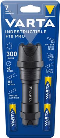 Lygte Indestructible F10 Pro, 3Aaa ⎮ 4008496987207 ⎮ 997042726 ⎮ 5499926525 ⎮ 18710101421