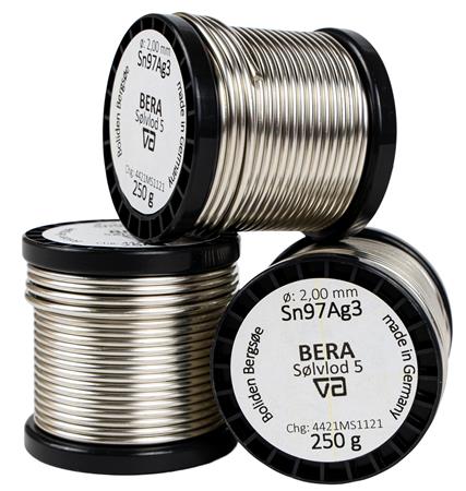 Bera Sølvlod 5  2Mm  250 Gram ⎮ 0802004262 ⎮ 843212000 ⎮ 0802004262 ⎮ G597200002