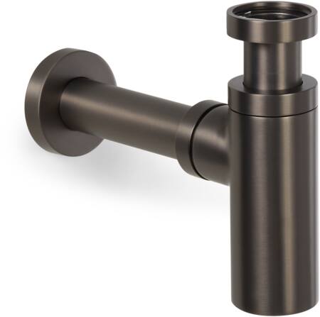 Design Vandlås Gun Metal 1 1/4" - Billigelogvvs.dk - 