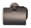Toiletrulleholder M/Låg Gun Metal