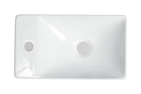 Håndvask 38X22X10Cm Venstre - Billigelogvvs.dk - 