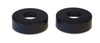 Rosette 74Mm Sæt 2Stk Mat Sort