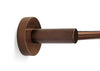 Håndklædestang 45 Cm Børstet Bronze