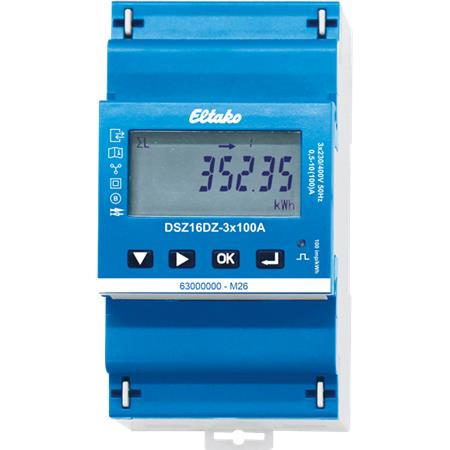 Tovejs Elmåler 3X100A Modb, S0 Mid, Digi ⎮ 5401064989 ⎮ 5401064989 ⎮ 5401064989 ⎮ DSZ16DZ