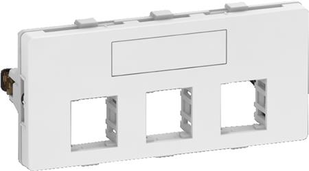 Udtag Fuga 3X Actassi 2M Hvid ⎮ 5703302158633 ⎮ 1088009488 ⎮ 1088009488 ⎮ 