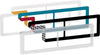 Fuga Choice Ramme 2X2M, Transp
