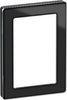Fuga Pure Ramme Glas 1,5M Sort
