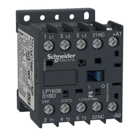 Kontaktor 6A 3Sl+1Br Lp1K0601Bd ⎮ 3389110363210 ⎮ 7522024363 ⎮ 7522024363 ⎮ LP1K0601BD