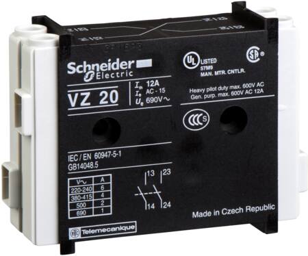 Hjælpekontakt 1S+1B    Vz-7 ⎮ 3389110551969 ⎮ 7518300279 ⎮ 7518300279 ⎮ VZ7