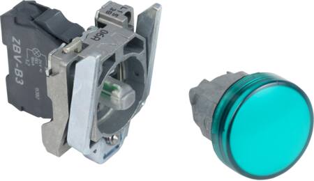 Lampe Grøn 24Vac/Dc Xb4Bvb3 ⎮ 3389110891928 ⎮ 7517800372 ⎮ 7517800372 ⎮ XB4BVB3