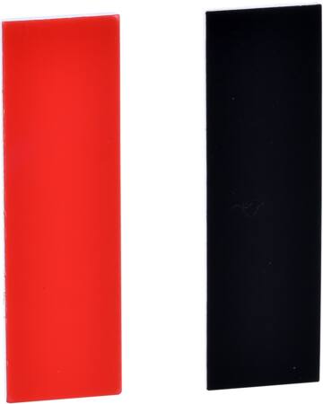 Skilt Sort/Rød U/Tekst  Zby0101 ⎮ 3389110096026 ⎮ 7517809522 ⎮ 7517809522 ⎮ ZBY0101