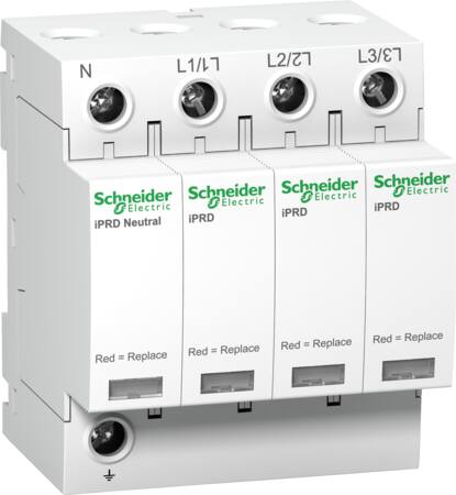 Overspændafleder A9 Iprd 40R 3P+N 350V ⎮ 3606480506345 ⎮ 3368162001 ⎮ 3368162001 ⎮ A9L40601