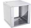 Rack 12He Flatpak 600X600 L.Grå, Glasdør