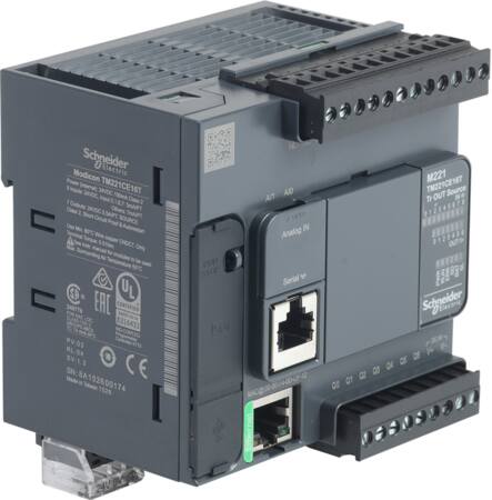 Tm221 Plc Eth, Di9,Ai2,Do7 Pnp, 24V ⎮ 3606480648762 ⎮ 7586047205 ⎮ 7586047205 ⎮ TM221CE16T