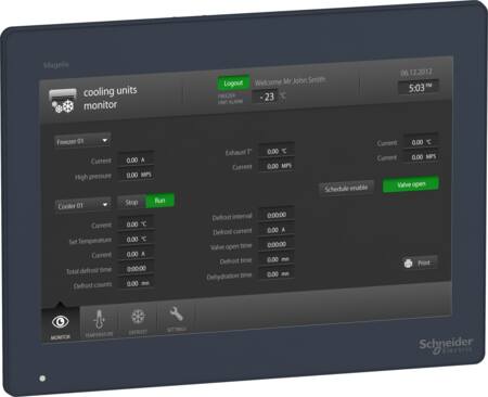 Magelis Hmi 12" Gtu. Widescreen Touch ⎮ 3606480687266 ⎮ 7586048741 ⎮ 7586048741 ⎮ HMIDT651