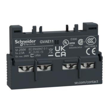 Hjælpekon.1Sl+1Br,Front  Gvae11 ⎮ 3389110343434 ⎮ 7522401410 ⎮ 7522401410 ⎮ GVAE11