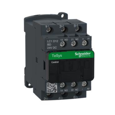 Kontaktor Tesys D 12A 24Vdc 3No ⎮ 3389110353716 ⎮ 7522407168 ⎮ 7522407168 ⎮ LC1D12BD