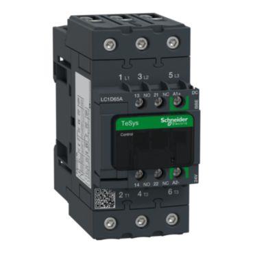 Kontaktor Tesys D 65A 3P 24Vdc Plc 500Ma ⎮ 3606480987830 ⎮ 7522515584 ⎮ 7522515584 ⎮ LC1D65ABBE