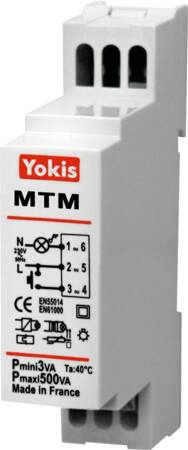 Din-Skinne Trappeautomat 500W ⎮ 5485588744 ⎮ 5485588744 ⎮ 5485588744 ⎮ MTM500M