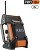 Akku Arbejdsradio 18V Uden Batteri/Lader