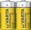 Varta Batteri Superlife C R14P 2-Folie