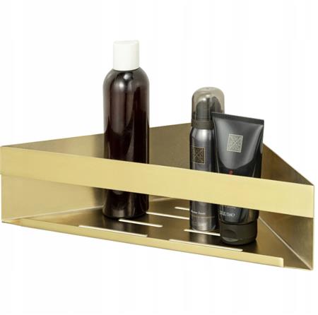 Hjørnehylde Mat Guld 36X17X8Cm ⎮ 0200207535 ⎮ 930100303 ⎮ 0200207535 ⎮ 25671100
