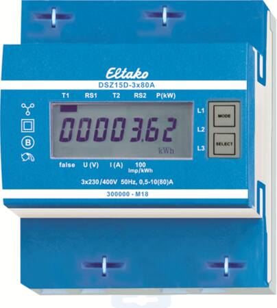 Måler 3X230V Mid 80A Digital - Billigelogvvs.dk - 