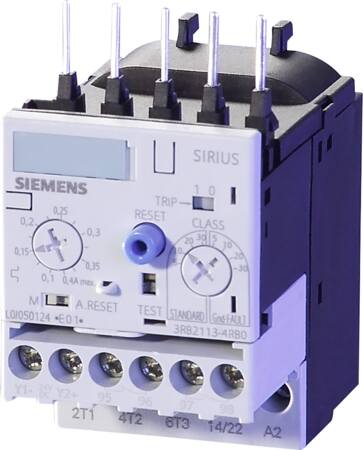 Elektronisktermorelæ 0,3-1,2A - Billigelogvvs.dk - Siemens