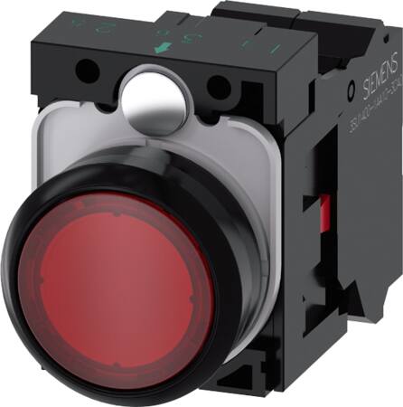 Lampetryk, 22Mm, Rund, Plast, Rødflad ⎮ 2618000128 ⎮ 2618000128 ⎮ 2618000128 ⎮ 