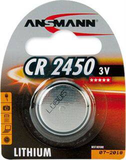 Cr2450 Knapcelle Batteri 3V/600Mah Li ⎮ 4013674020119 ⎮ 900019020 ⎮ 0894101759 ⎮ 5020112