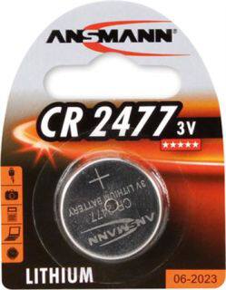Cr2477 Knapcelle Batteri 3V/1000Mah Li ⎮ 4013674024797 ⎮ 900019021 ⎮ 0894101762 ⎮ 1516-0010