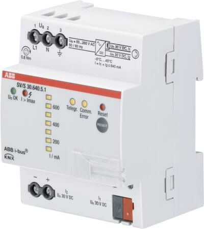 Knx Strømforsyning, 30 V Dc 640 Ma, ⎮ 4016779866699 ⎮ 2121720869 ⎮ 2121720869 ⎮ 2CDG110146R0011