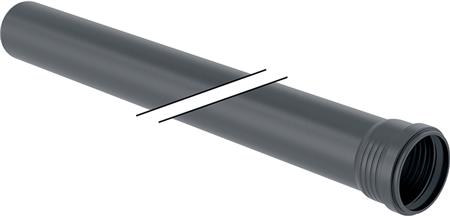 Silent-Pro Rør Med Muffe: D90Mm L50Cm ⎮ 0200207938 ⎮ 183614050 ⎮ 0200207938 ⎮ 393.402.14.1