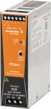 Strømforsyning Pro Eco 120W 24V 5A ⎮ 4050118275476 ⎮ 7963000108 ⎮ 7963000108 ⎮ 1469480000