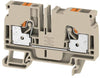 Gennemgangsklemme A2C 6 Beige