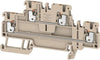 Gennemgangsklemme A2T 1.5 Beige