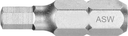 Bits Unbrako 4,0Mm 25Mm 1/4 ⎮ 4005820802625 ⎮ 940001181 ⎮ 0897106030 ⎮ 1000003529